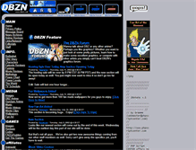 Tablet Screenshot of dbzn.net